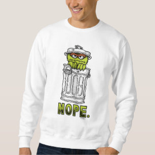 Sweatshirt Oscar le Grouch - Non.