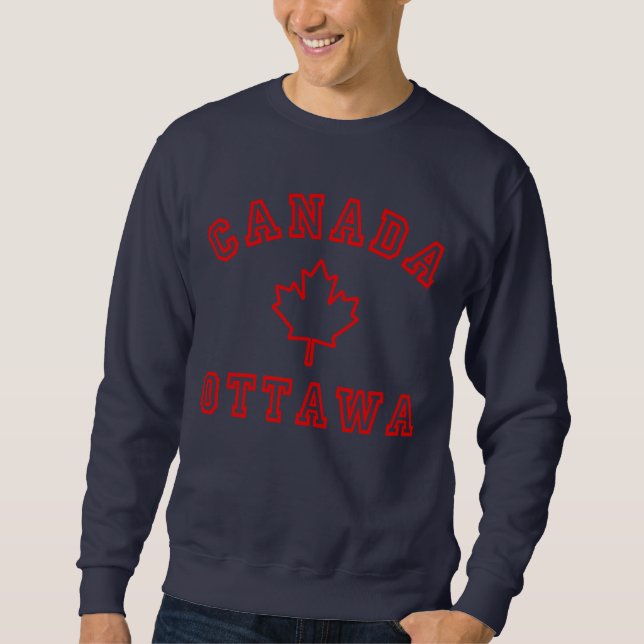Sweatshirt Ottawa Canada (Devant)