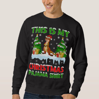 Sweatshirt Otter drôle C'Est Mon Pyjama De Noël