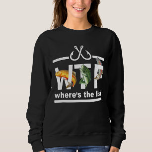 Sweatshirt Où est le poisson amour pêche