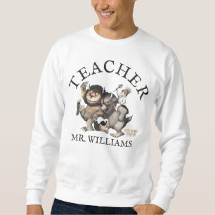 Sweatshirt Où sont les bêtes sauvages Professeur