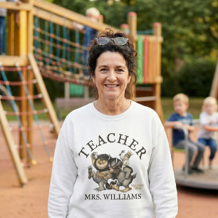 Sweatshirt Où sont les bêtes sauvages Professeur