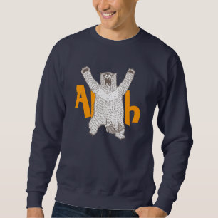 Sweatshirt Ours d'hurlement (encre)