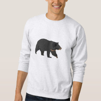 Sweatshirt Ours noir asiatique