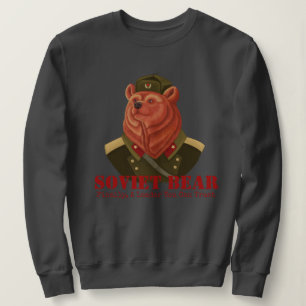 Sweatshirt Ours soviétique