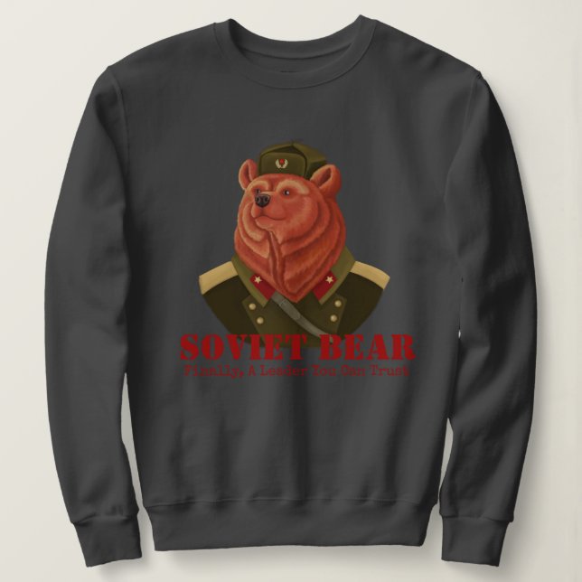 Sweatshirt Ours soviétique (Design devant)