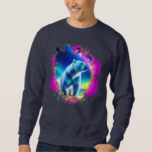 Sweatshirt Ours stellaire Abstrait