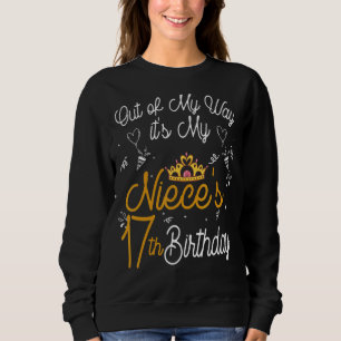 Sweatshirt Out Of My Way C'est le 17ème anniversaire de My Ni