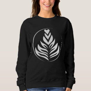 Sweatshirt Outils Latte Macchiato Barista Café Grains Latte C