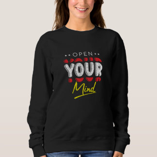 Sweatshirt Ouvrez votre esprit