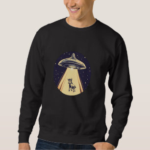 Sweatshirt OVNI drôle envoyant un âne pour un amateur de cost