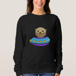 Sweatshirt OVNI Univers Dans L'Espace