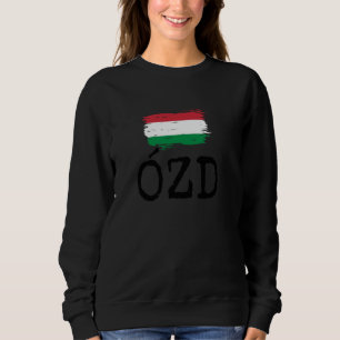 Sweatshirt Ózd Hongrie Voyage en famille pour hommes et femme