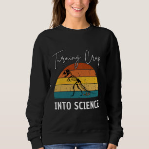 Sweatshirt Paléontologie des fossiles de coprolite avec géolo