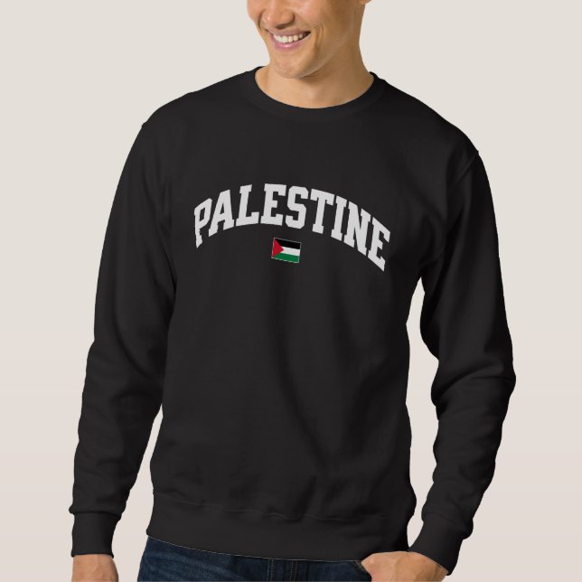 Sweatshirt Palestine Flag (Devant)