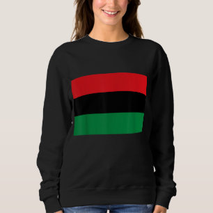 Sweatshirt Pan African UNIA Flag Black Liberation