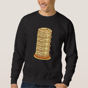 Sweatshirt Pancake sirop d'érable Petit déjeuner Brunch samed