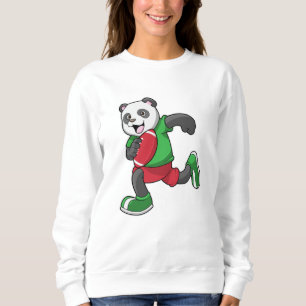 Sweatshirt Panda au football avec équipement