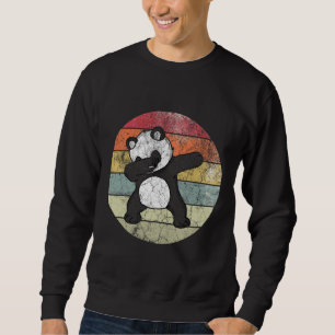 Sweatshirt Panda Dabbing Vintage