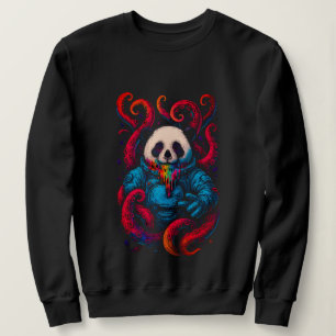 Sweatshirt Panda Kraken Cosmique