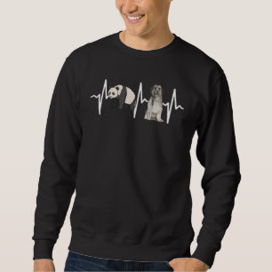 Sweatshirt Panda Pyrénées Berger Chien Coeur