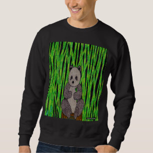 Sweatshirt Panda (vif) - Sweat-shirt pour hommes