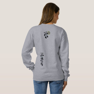 Sweatshirt Pandas dans une poche