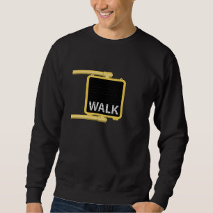 Sweatshirt Panneau piéton New York