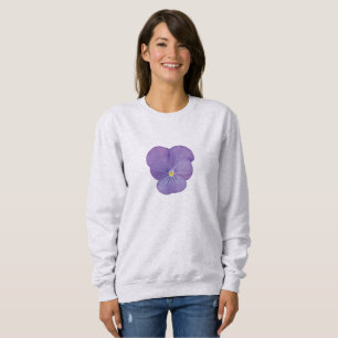 Sweatshirt Pansy long manches