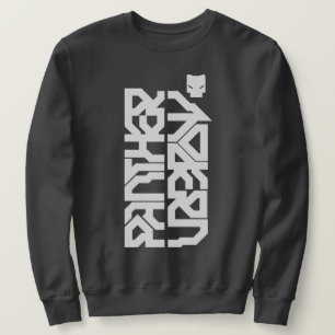SWEATSHIRT PANTHÈRE MODERNE : DÉPLOIEMENT VERTICAL - CYBPN