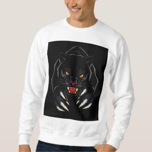 Sweatshirt Panthère noire