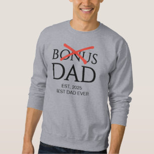 Sweatshirt PAPA BONUS Moderne Établi