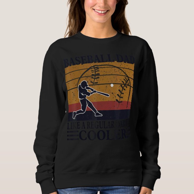 Sweatshirt Papa De Basket-Ball Comme Un Père Régulier Mais Gl (Devant)