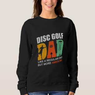 Sweatshirt Papa Disc Golf Homme Vintage Citation Golf de di