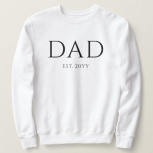 Sweatshirt Papa Est Moderne Nouveau papa Promu à papa