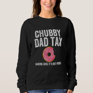 Sweatshirt Papa Impôt S'assurer que ce n'est pas du poison Ch