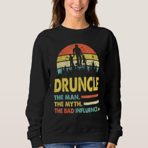 Sweatshirt Papa l'homme le mythe la mauvaise influence pères