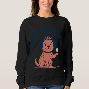 Sweatshirt Papeterie d'amour pour chiots parfaitement adorabl