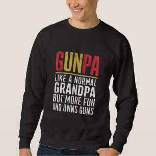 Sweatshirt Papi comme un grand-père normal mais plus amusant