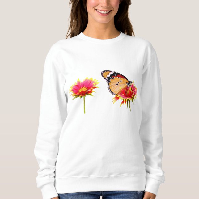 Sweatshirt Papillon 🦋 🦋 amateurs ✨ (Devant)