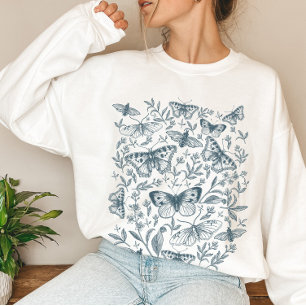 Sweatshirt Papillon de papillon victorien vintage