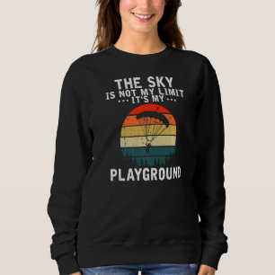 Sweatshirt Parachutes Parapentes En Pleine Émergence