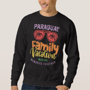 Sweatshirt Paraguay Family Vacances Correspondance