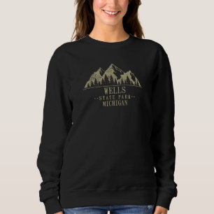Sweatshirt Parc d'État de Michigan Wells