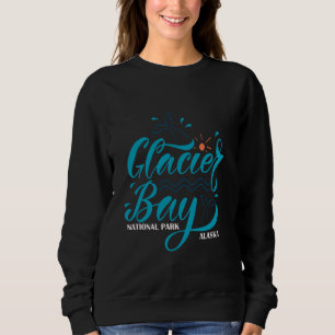 Sweatshirt Parc national de Glacier Bay Alaska Whale Type de 