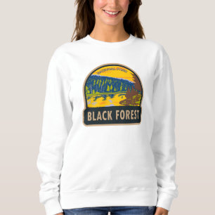 Sweatshirt Parc national de la Forêt Noire Allemagne Vintage
