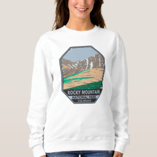 Sweatshirt Parc national des Rocheuses Colorado Grays Peak