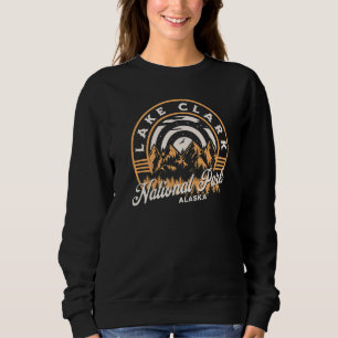 Sweatshirt Parc national du lac Clark Randonnée naturel de l'