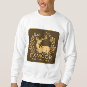 Sweatshirt Parc National Exmoor Beau Cerf