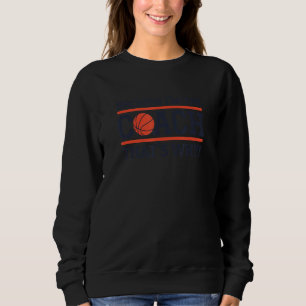 Sweatshirt Parce que je suis l'entraîneur C'est pourquoi l'en